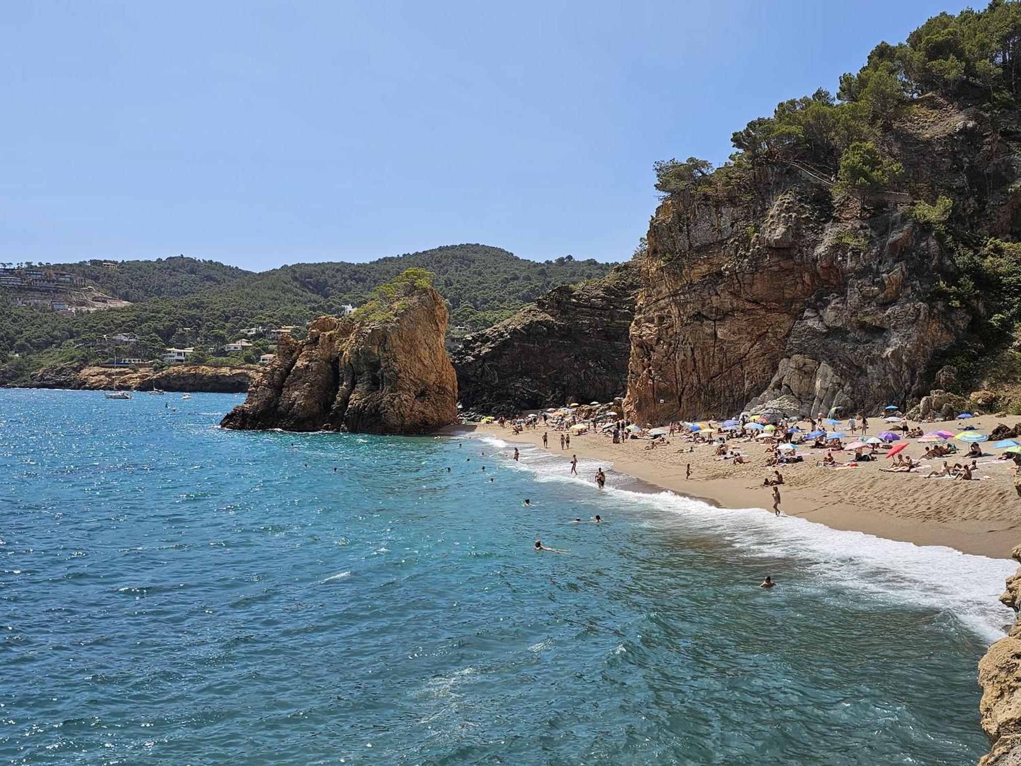 Estudio En Alquiler Begur Bagian luar foto